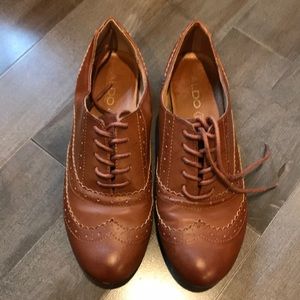 Aldo women’s dress shoe brown 8.5